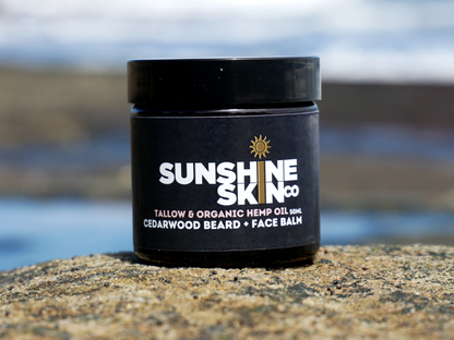 Tallow + Cedarwood Beard & Face Balm 50ml