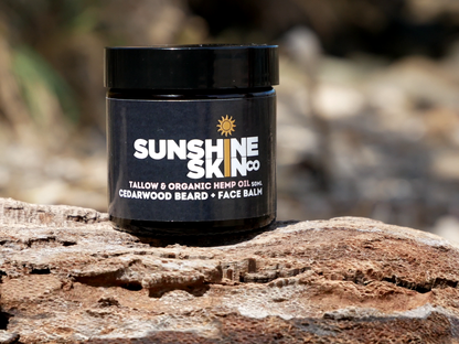 Tallow + Cedarwood Beard & Face Balm 50ml